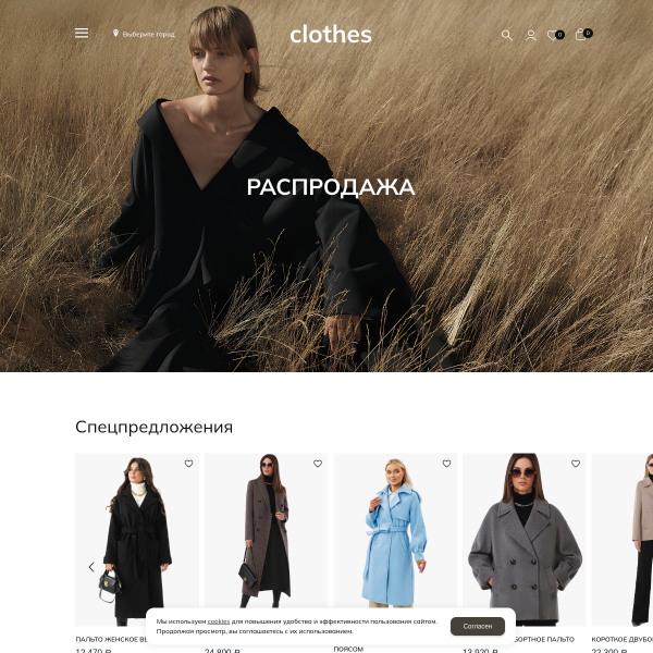 Интернет-магазин "Одежда" №7